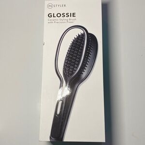 NIB Hair Straighter Glossie IN STYLER Ceramic Hair Smoother